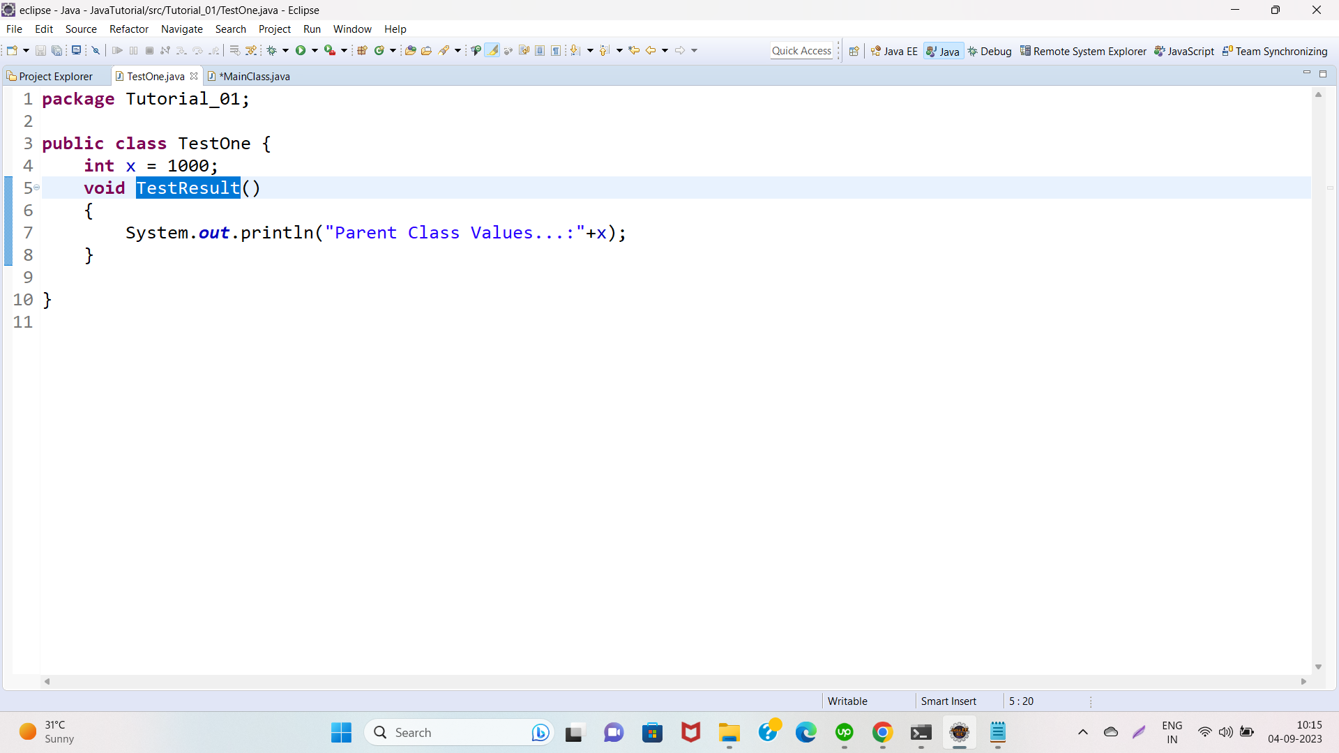 Upcast and Downcast in Java | Code2night.com